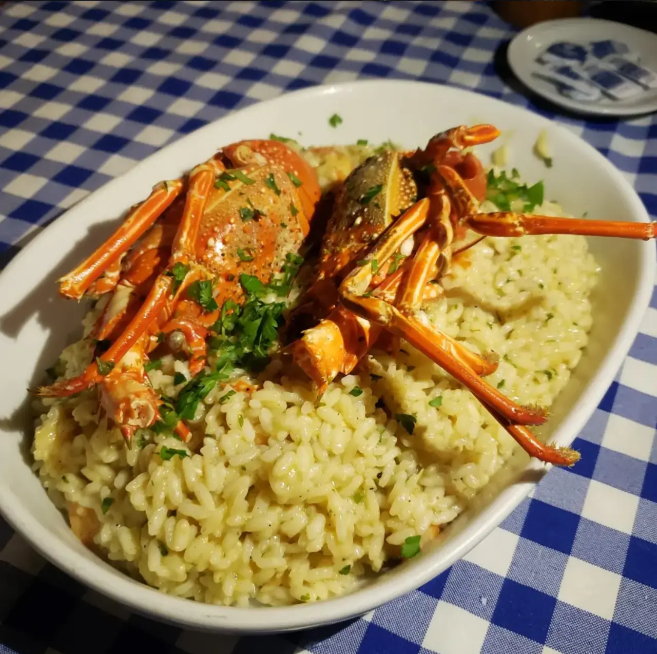 Risoto de Lagosta especial da casa